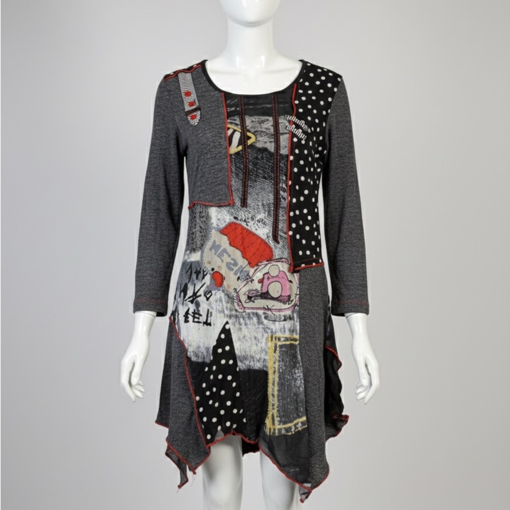 Bali Graphic Shirt Dress